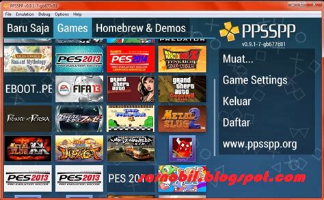 jogos PPSSPP pc download